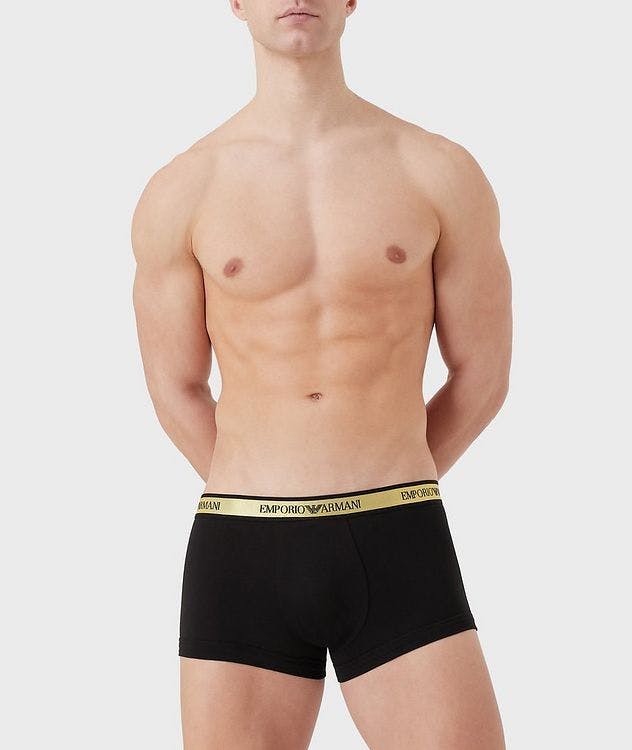 Two-Pack Stretch Cotton Boxer Briefs picture 3