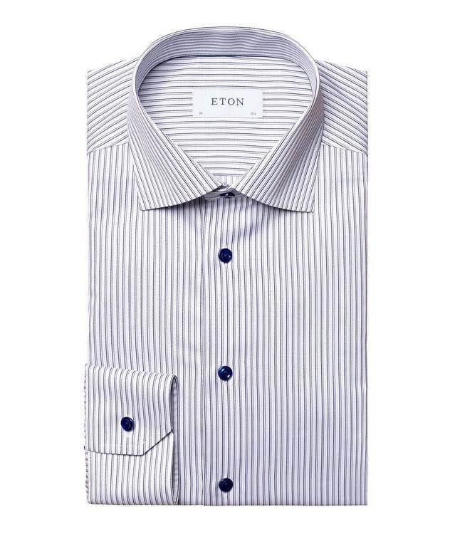 Contemporary Fit Stripe Dress Shirt picture 1