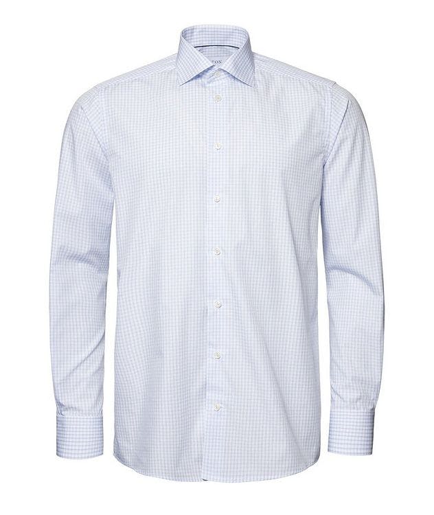 Contemporary Fit Checked Poplin Dress Shirt picture 2