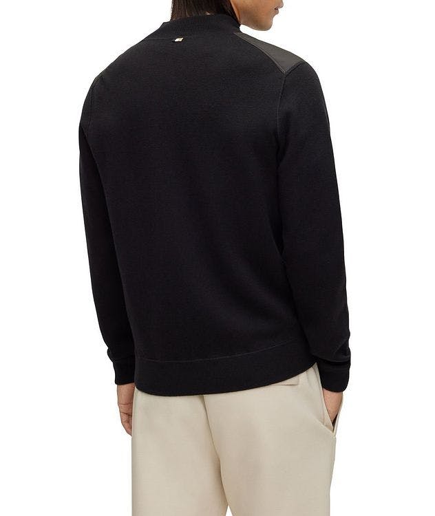 Landrez Reversible Cotton-Wool Full-Zip Sweater picture 3