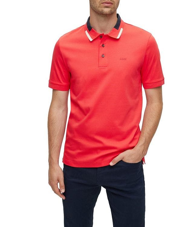 Slim-fit Mercerized Cotton Polo Shirt  picture 2