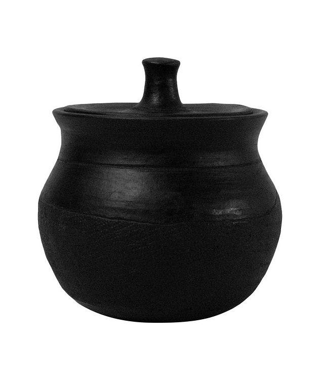Black Earthenware Pot picture 1