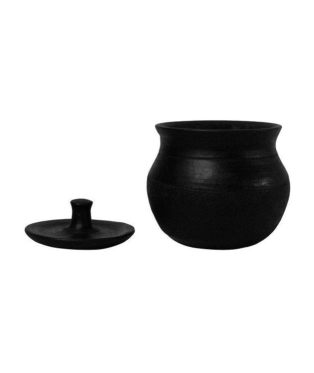 Black Earthenware Pot picture 2