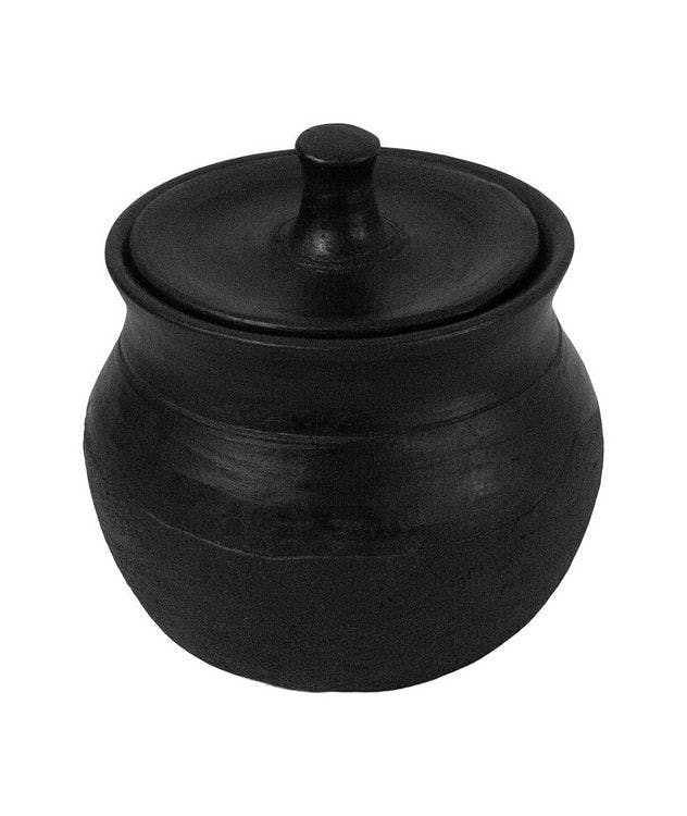 Black Earthenware Pot picture 3