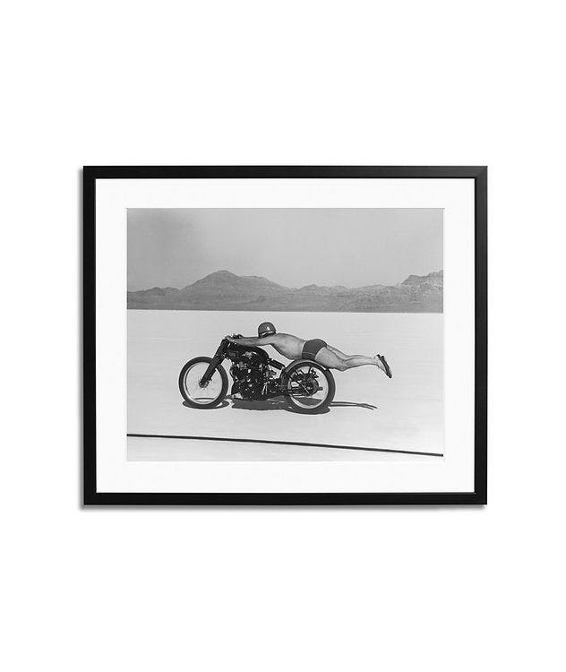 Roland Free’s World Speed Record Framed Print picture 1