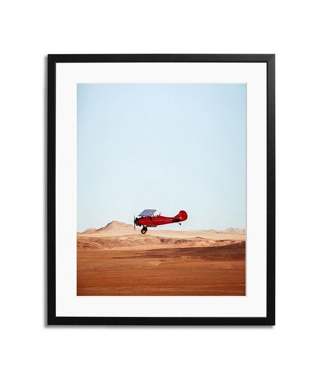 Plane In The Desert Framed Print picture 1