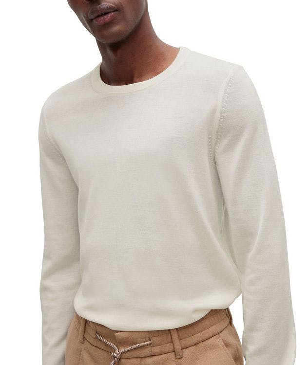 Slim Fit Virgin Wool Sweater picture 4