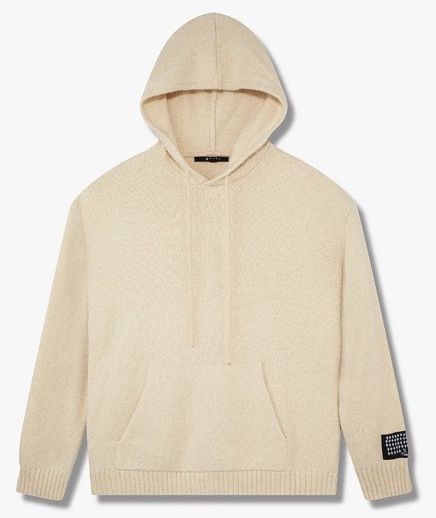 Dollar Knit Hoodie Ivory picture 1