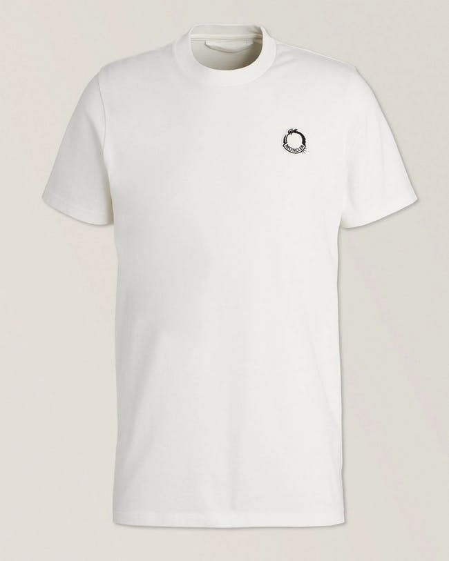 Moncler White Lunar T-Shirt